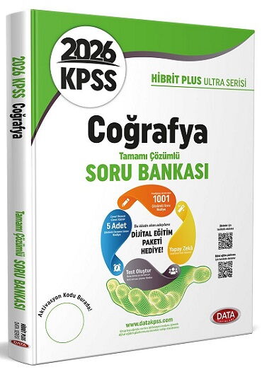 KPSS COĞRAFYA SORU BANKASI ÇÖZÜMLÜ HİBRİT PLUS