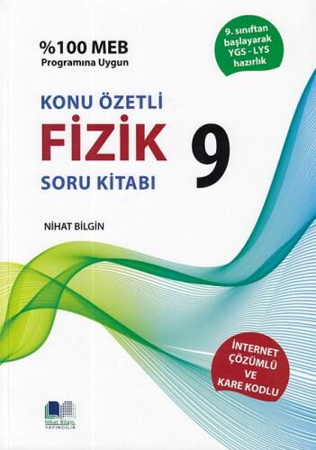 9.SINIF FİZİK KONU ÖZETLİ SORU BANKASI