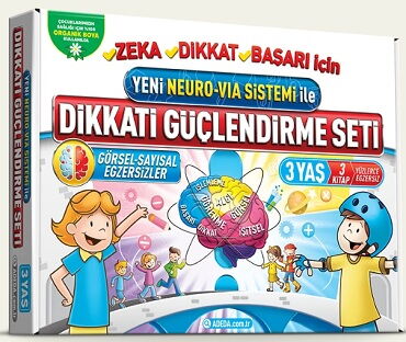 DİKKATİ GÜÇLENDİRME SETİ 3 YAŞ