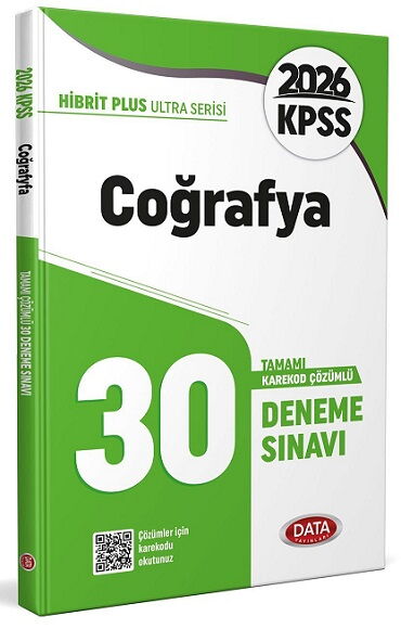 KPSS COĞRAFYA 30 DENEME HİBRİT PLUS ÇÖZÜMLÜ