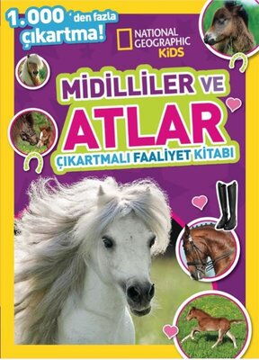 MİDİLLİLER VE ATLAR ÇIKARTMALI FAALİYET KİTABI 