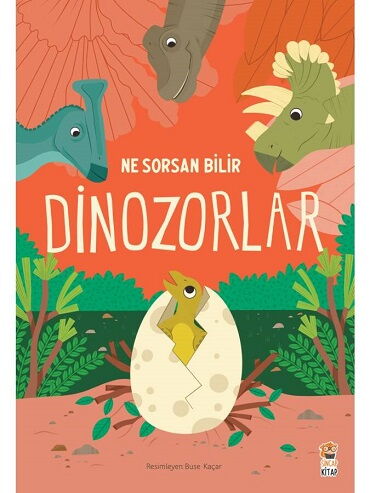 NE SORSAN BİLİR MİNİK BENİM İLK DİNAZORLAR KİTABIM