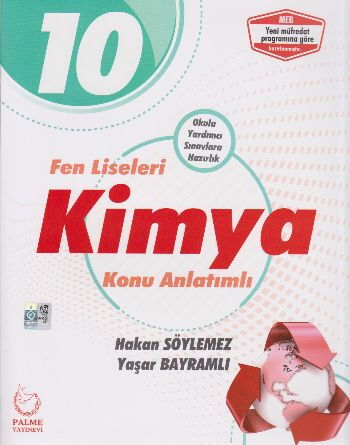10.SINIF KİMYA  KONU  (FEN LİSELERİ İÇİN)