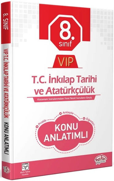 8.SINIF VİP İNKILAP TARİHİ VE ATATÜRKÇÜLÜK KONU