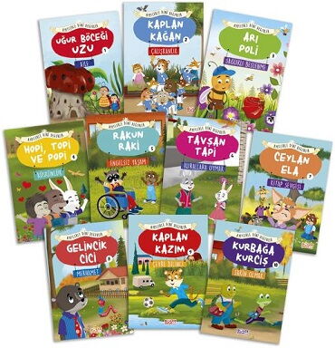 AYETLERLE DİNİ DEĞERLER SET 10 KİTAP