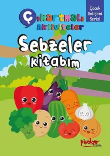 ÇIKARTMALI SEBZELER KİTABİM