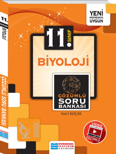 11.SINIF BİYOLOJİ VİDEO ÇÖZÜMLÜ SORU BANKASI
