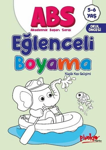 ABS EĞLENCELİ BOYAMA 5-6 YAŞ OKUL ÖNCESİ