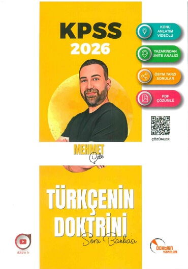 KPSS TÜRKÇE SORU BANKASI 2026