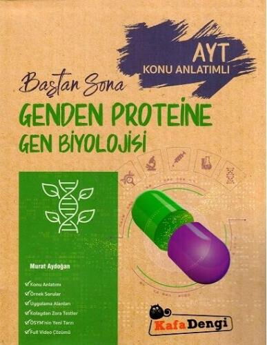 YKS AYT BAŞTAN SONA GENDEN PROTEİNE GEN BİYOLOJİSİ
