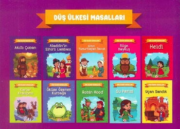 DÜŞ ÜLKESİ MASALLARI 10 KİTAP SET