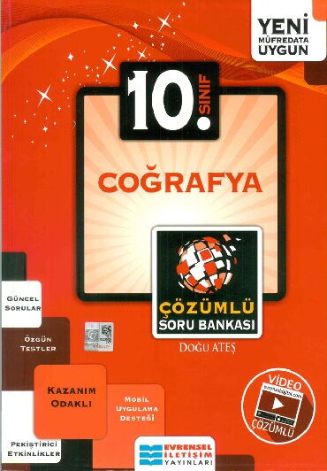 10.SINIF COĞRAFYA VİDEO ÇÖZÜMLÜ SORU  BANKASI