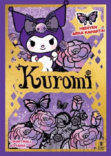 KUROMİ PARTİ ZAMANI ÇIKARTMALI BOYAMA KİTABI