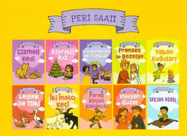 PERİ SAATİ MASALLARI 10 KİTAP SET