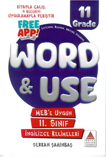 11.SINIF İNGİLİZCE KELİMELERİ