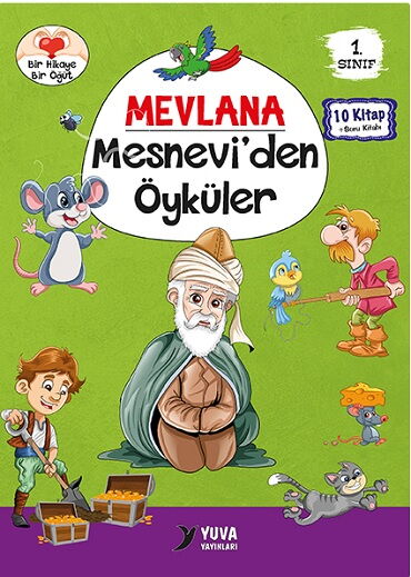 MEVLANADAN ÖYKÜLER 1.SINIF 10 KİTAP DÜZ YAZILI 