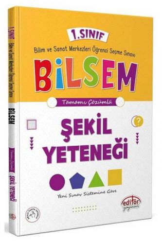 1.SINIF BİLSEM ŞEKİL YETENEĞİ ÇÖZÜMLÜ