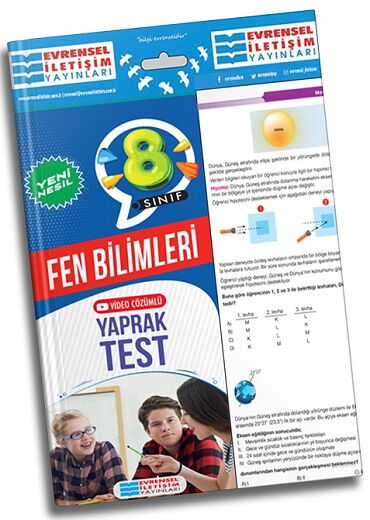 8.SINIF YENİ NESİL FEN BİLİMLERİ YAPRAK TEST 