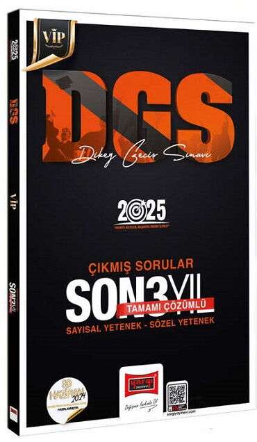 DGS VİP SAYISAL SÖZEL SON 3 YIL ÇIKMIŞ SORULA 2025