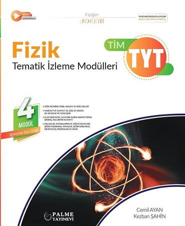 YKS TYT FİZİK JOKER TEMATİK İZLEME MODÜLLERİ