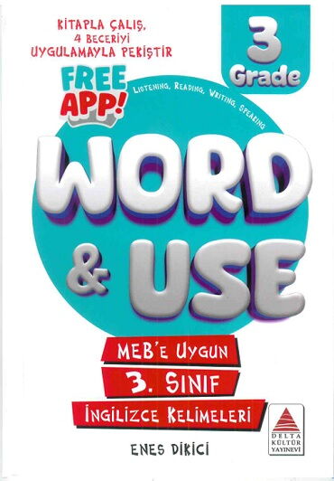 3.SINIF İNGİLİZCE KELİMELERİ