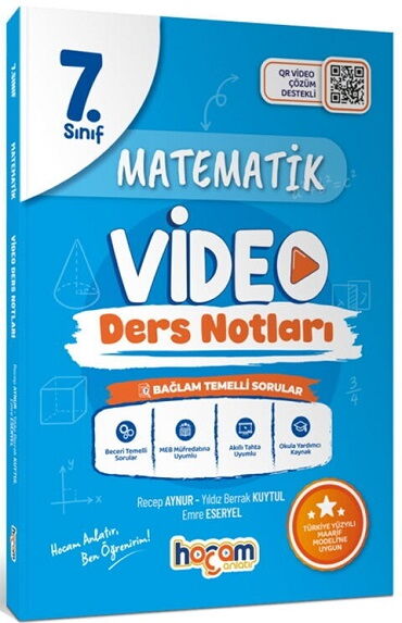 7.Sınıf Matematik Video Ders Notları Maarif Model