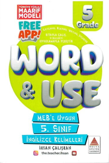 5.SINIF İNGİLİZCE KELİMELERİ