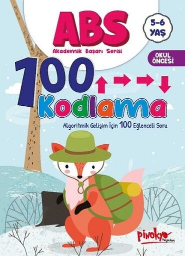 ABS AKADEMİK BAŞARI 100 KODLAMA 5-6 YAŞ OKUL ÖNCES
