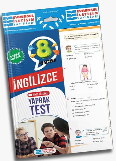 8.SINIF İNGİLİZCE YAPRAK TEST 