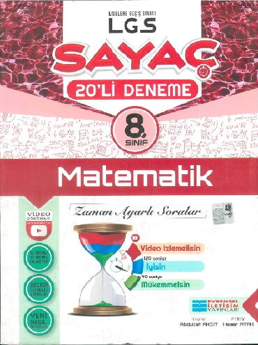 8.SINIF MATEMATİK SAYAÇ 20 Lİ DENEME 