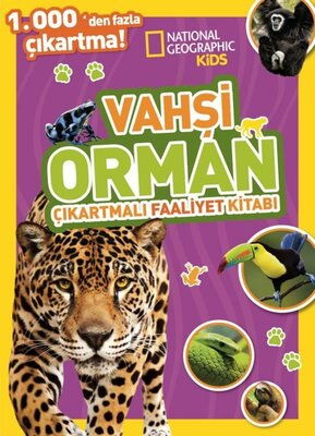 VAHŞİ ORMAN ÇIKARTMALI FAALİYET KİTABI 