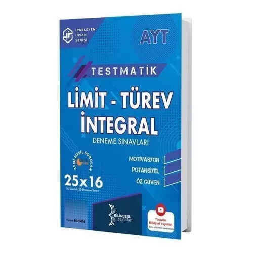 YKS AYT LİMİT TÜREV İNTEGRAL  TESTMATİK15*40 DEN.