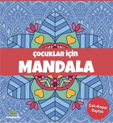 ÇOCUKLAR İÇİN MANDALA MAVİ