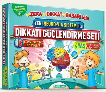 DİKKATİ GÜÇLENDİRME SETİ 4 YAŞ