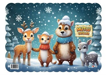 KARNE KILIFI ÇİZGİ KAHRAMANLAR  HAYVANLAR 