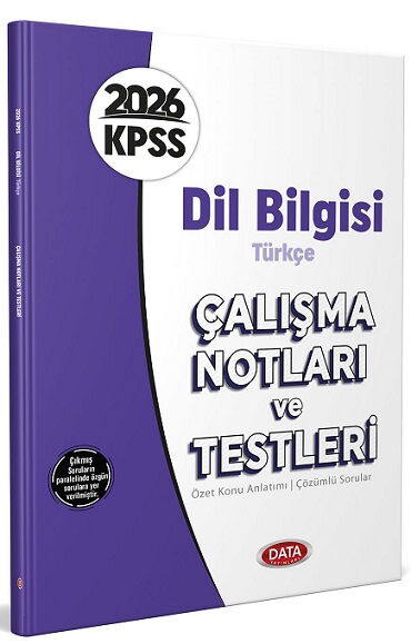 KPSS DİLBİLGİSİ VE ÇALIŞMA NOTLARI VE TESTLERİ