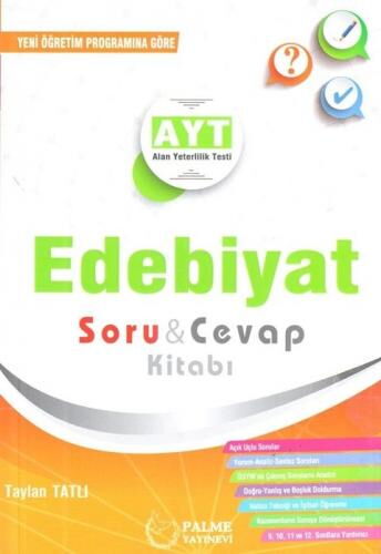 YKS AYT EDEBİYAT SORU CEVAP KİTABI