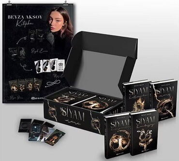 SİYAM CİLTLİ 4 KİTAP KUTULU SET