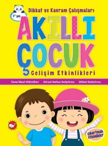 AKILLI ÇOCUK DİKKAT VE KAVRAM ÇALIŞMALARI 3+ YAŞ 