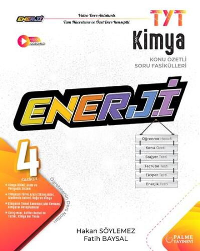 YKS TYT KİMYA ENERJİ KONU ÖZETLİ SORU FASİKÜLLERİ
