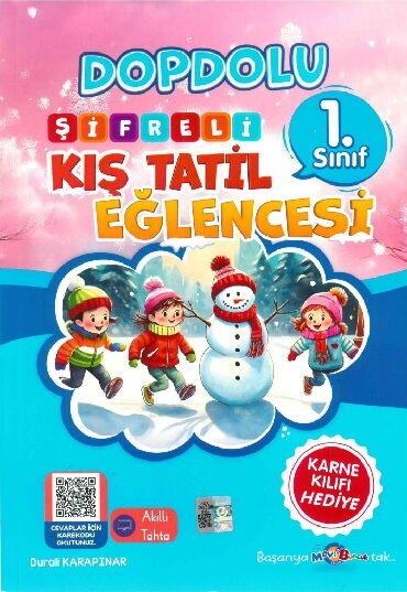 1.SINIF MAVİ BONCUK ŞİFRELİ KIŞ TATİLİ EĞLENCESİ 