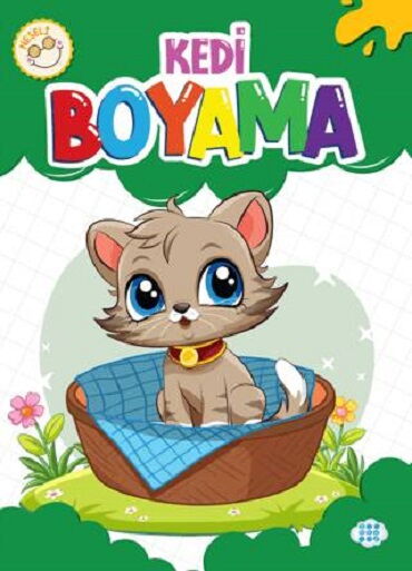 NEŞELİ KEDİ BOYAMA
