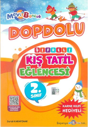 2.SINIF MAVİ BONCUK ŞİFRELİ KIŞ TATİLİ EĞLENCESİ 