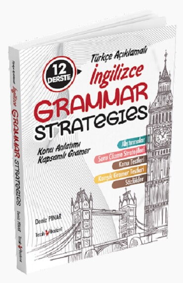 İNGİLİZCE GRAMMAR STRATEGIES 12 DERSTE TÜRKÇE AÇIK