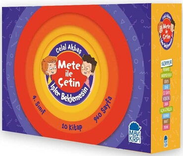 METE İLE ÇETİN İŞLER BEKLEMESİN 4.SINIF 10 KİTAP