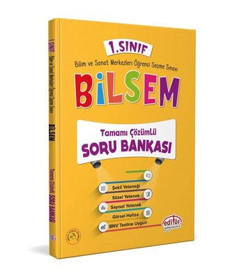 1.SINIF BİLSEM TAMAMI ÇÖZÜMLÜ SORU BANKASI