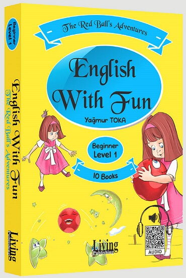ENGLİSH WİTH FUN BEGİNNER LEVEL 1 10 KİTAP