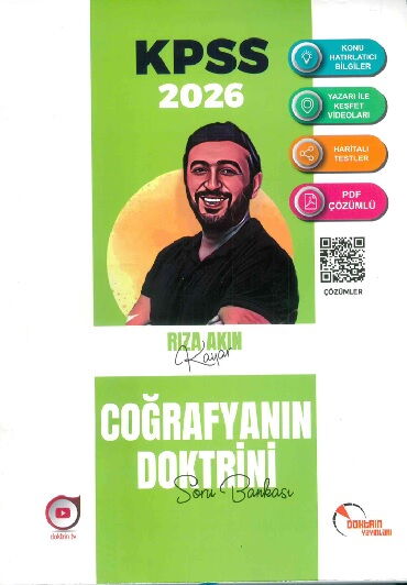 KPSS COĞRAFYANIN DOKTRİNİ SORU 2026