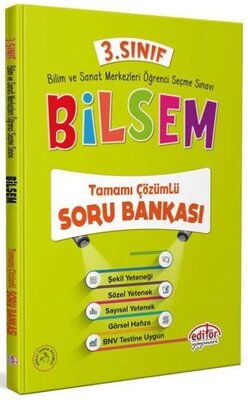 3.SINIF BİLSEM TAMAMI ÇÖZÜMLÜ SORU BANKASI