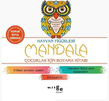 HAYVAN FİGÜRLERİ MANDALA ÇOCUKLAR İÇİN